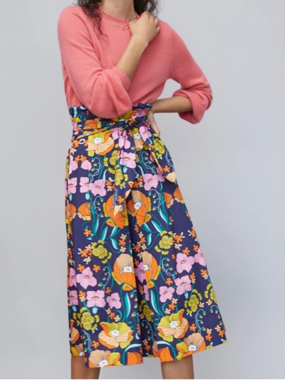 Anthropologie Corey Lynn Calter Floral Kyla Skirt